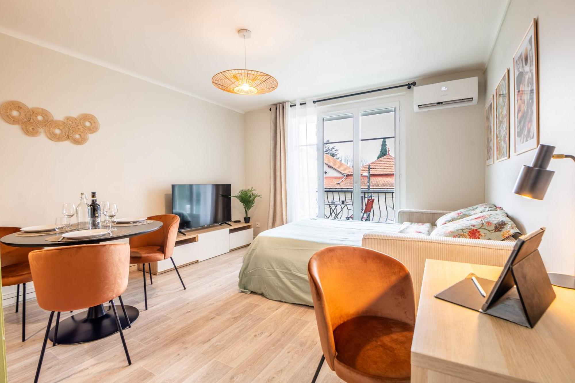 Apartmán Au Calme De L'Iris - Clim - Garage - Wifi - Tramway Avignon Exteriér fotografie